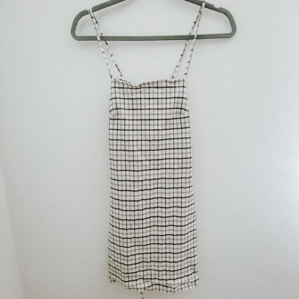 Black & White checkered Dress